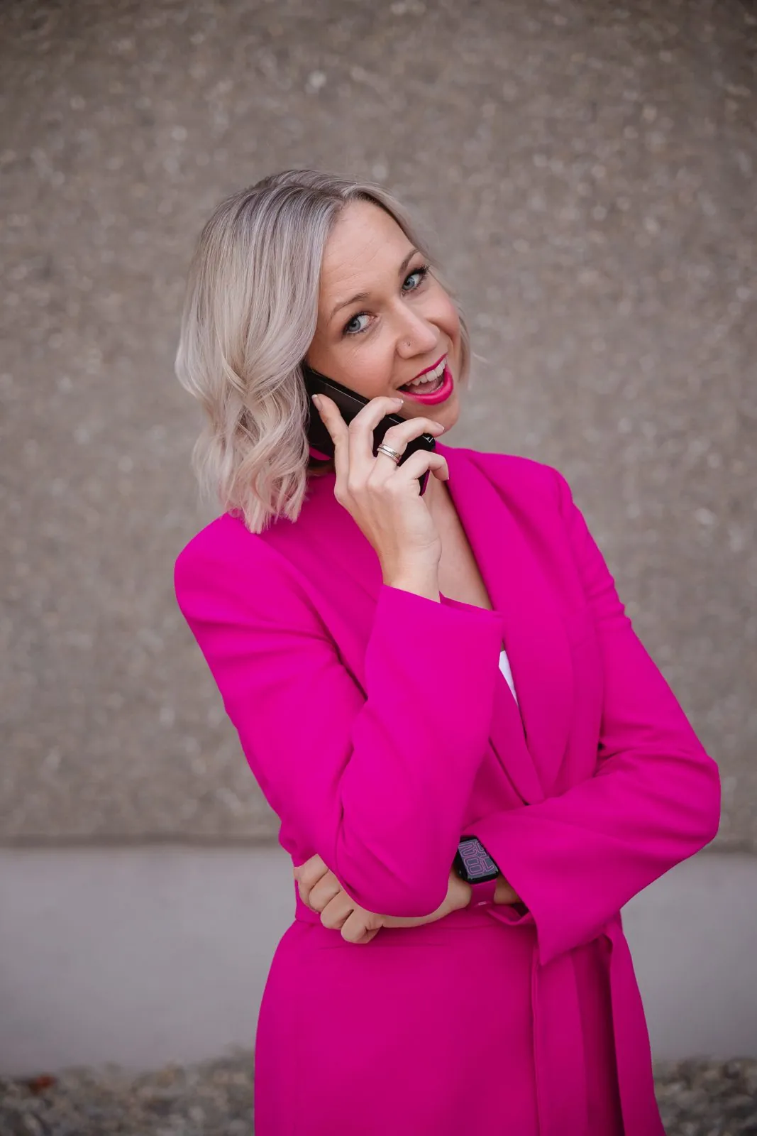 Ing. Denise Stadtegger, MA – on the phone